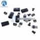 10db DIY Micro USB-dugaszoló csatlakozó készlet fekete / fekete