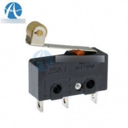 5db tapintókapcsoló KW11-3Z 5A 250V mikrokapcsoló kerek fogantyú 3PIN