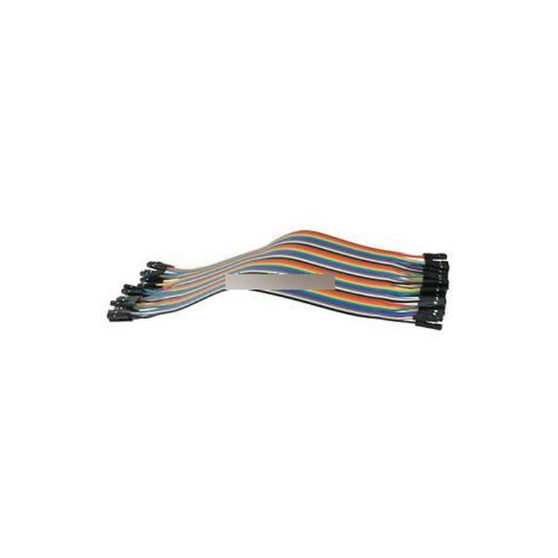 20cm Nőstől Nőhöz 1020cm Multi Dupont Male To Female Próbapanel Jumper Wire Raspberry Pi Arduino 6604