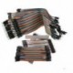 120PC 20CM huzal - 10/20CM Multi Dupont Male to Female próbapanel Jumper Wire Raspberry Pi Arduino