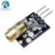2db lézeres érzékelő modul 650nm 6mm piros lézer pont dióda rézfej F Arduino