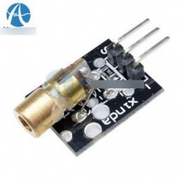 2db lézeres érzékelő modul 650nm 6mm piros lézer pont dióda rézfej F Arduino
