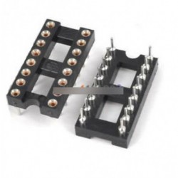 5db 16Pin DIP SIP kerek IC csatlakozó adapter adapter forrasztás típusa aranyozott Megmunkálva