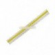 10db Sárga 40Pin 1x40P-es férfi törhető Pin fejléc csík csatlakozó sor 2.54mm