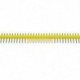10db Sárga 40Pin 1x40P-es férfi törhető Pin fejléc csík csatlakozó sor 2.54mm