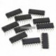 10db 2.0 ~ 6.0 V TOP SN74HC595N 74HC595 8-bites váltóregiszter DIP-16 IC