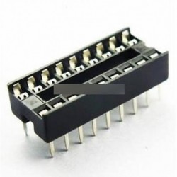 10db aljzat Pcb-csatlakozó 18-pólusú Dil Dip Develope Ic Új