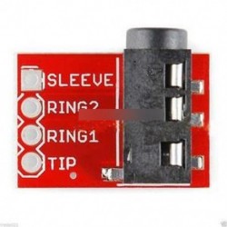 ÚJ TRRS 3.5mm Jack Breakout fejhallgató Video Audio MP3 Jack Professional AL