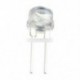 10db 8MM szalma kalap 0,5W fehér kék LED fénykibocsátó dióda kék fény