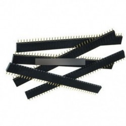 5db 40Pin 2,54mm Egysoros egyenes női pólusú fejpánt PBC Ardunio