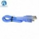 Kiváló minőségű, 30 cm-es USB 2.0 A férfi és mikro USB 5-pólusú férfi adat töltő kábel kábel