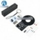Zöld fémdetektorkészletek - DC 3V-5V fémdetektor DIY készlet 60mm érintésmentes érzékelő Moudle Power Bank tok