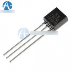 50db WS78L05 78L05 TO-92 5V 100mA feszültségszabályozó IC