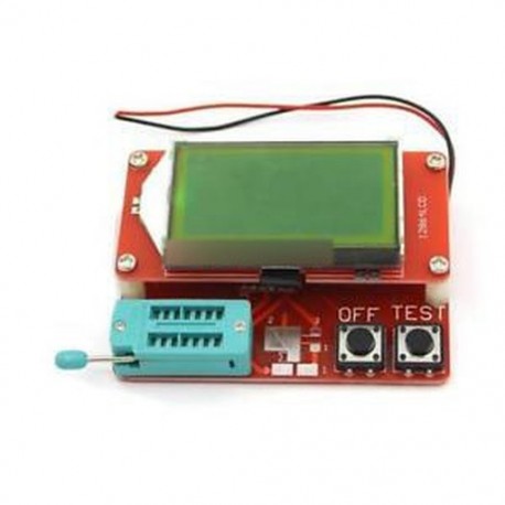 LCR-T5 tranzisztor teszter - LCR-T4 LCR-T5 ATmega328 digitális tranzisztor tesztelő 12864 LCD kapacitás ESR mérő