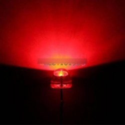 50db F5 5mm piros szalmakalap Superbright LED fény LED lámpa