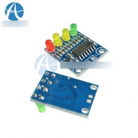 12V elektromos mennyiség 4 teljesítményjelző akkumulátor érzékelő modul Arduino  ÚJ