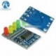 12V elektromos mennyiség 4 teljesítményjelző akkumulátor érzékelő modul Arduino  ÚJ