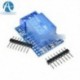 5V 1CH relé pajzs V2 2. változat WEMOS D1 mini ESP8266 WiFi modulArduino