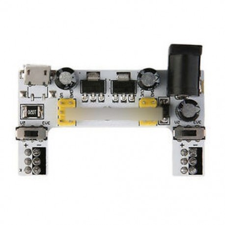 MB102 próbapanel tápegység modul DC7-12V Arduino kenyérlaphoz népszerű