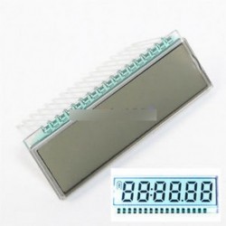 GDC0570 LCD kijelző modul óra 6 bites 8 karakter Dinamikus vezetés TN típus 3V