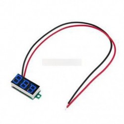 0,36 LED DC4.7-30V kékfeszültségű feszültségmérő kijelző Digitális feszültségmérő 2 vezetékkel