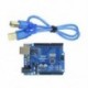 CH340G UNO R3 kártya   kábel - UNO R3 Kompatibles panel mit Atmel ATmega328P 16MHz CH340 CH340G USB