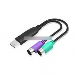 USB to PS2 Converter fekete - Dual PSX PS1 PS2 női USB csatlakozós adapter átalakító kezelő Arduino-hoz