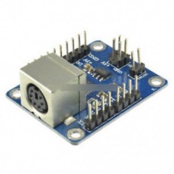 PS2 illesztőprogram-modul - Dual PSX PS1 PS2 női USB csatlakozós adapter átalakító kezelő Arduino-hoz