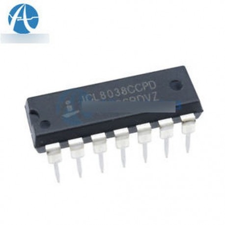 2db ICL8038 ICL8038CCPD INTERSIL IC OSCILL GEN / VOLT CONTROL 14DIP ÚJ D6