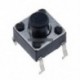 100db 6x6x6 mm-es miniatűr mikro pillanatnyi tapintási tapintási nyomógombos kapcsoló