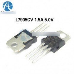 10db L7905CV L7905 LM7905 Feszültségszabályozó IC - 5V 1.5
