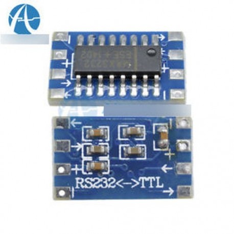 5db soros port Mini RS232 - TTL átalakító adapter modul MAX3232
