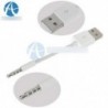 USB töltő adatszinkronizáló kábel vezetője az Apple iPod Shuffle 1. második generációjához