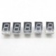 10db piros 7 szegmens 0.5 "LED kijelző Digitális cső közös anód 1 bit
