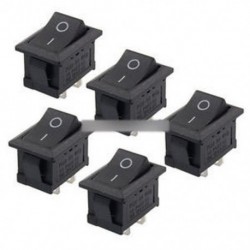 10db autós teherautó csónak kerek sziklák 2 érintkező KCD1-101 BE KI kapcsoló 125V 6A