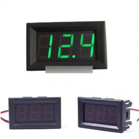0,56 "DC4.7-30V feszültségmérő LED panel Digitális kijelző feszültségmérő zöld