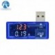 Kék USB teszter - USB OLED LED akkumulátortöltő Teljesítmény feszültségérzékelő feszültségmérő