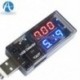 Kék USB teszter - USB OLED LED akkumulátortöltő Teljesítmény feszültségérzékelő feszültségmérő
