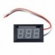 Kék LED panel mérő Mini digitális feszültségmérő DC 0V 99,9V TOP
