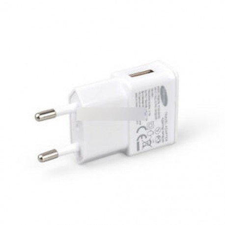 Fehér 5V 2A USB EU dugó 1 Port fali töltő Gyors töltésű tápegység adapter