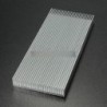 Új 100x41x8 mm-es alumínium hőcserélő számítógépes LED tápegység tranzisztorhoz
