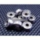 10db MR62ZZ (2x6x2,5 mm) fém árnyékolt PRECISION golyóscsapágyak Mini csapágyak