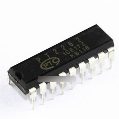 10db PT2262 2262 DIP-18 távirányító kódoló PTC IC ÚJ