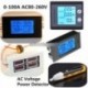 AC20A LCD kijelző teljesítménymérő - AC 80-260V 0-100A LCD feszültség Aktuális Watt Kwh Meter Power Energy Ammeter