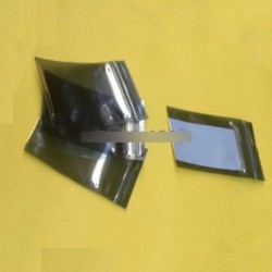 50db 60x90mm 6x9cm anti-statikus zsák műanyag zip zár árnyékoló tartók csomagolás