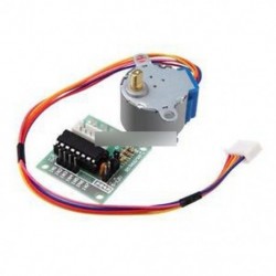 5V-os léptetőmotor 28BYJ-48 meghajtó tesztmodul-fedéllel ULN2003 5 vonal 4 fázis