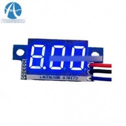 Kék LED panel mérő Digitális feszültségmérő DC 0-30V