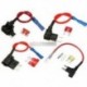 Micro - 12V ACS Adjunk hozzá egy áramköri biztosítékot Micro / Mini / Standard TAP adapterblokk biztosítéktartó 10A