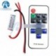 Dimmer   távirányító - 12V Dimmer Controller RF vezeték nélküli távkapcsoló vezérlő LED csík fényhez