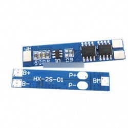2db - 2S 5A Li-ion lítium akkumulátor 18650 töltővédő panel BMS 7.4V 8.4V modul